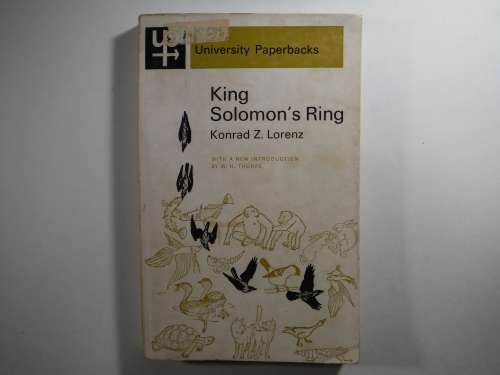 King Solomon`s Ring - Paperback - Konrad Z. Lorenz - 1966