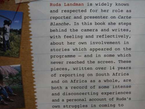 Ruda Landman Off Camera - Paperback