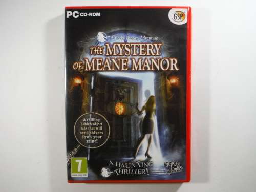 The Mystery of Meane Manor - Hidden Object Game - PC CD-ROM