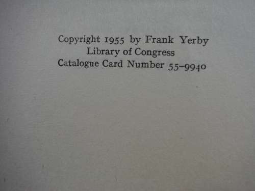 The Treasure of Pleasant Valley - Hardcover - Frank Yerby - 1956