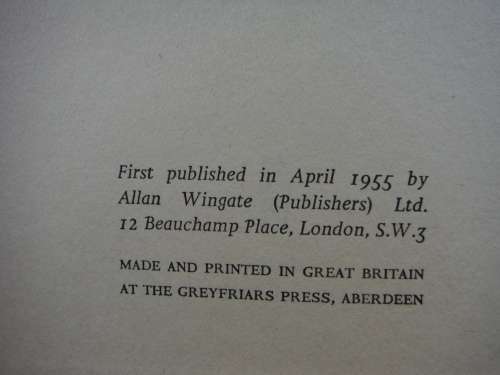 Arm Me Audacity - Hardcover - Richard Pape - 1955 First Edition