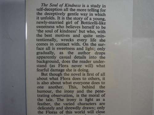 The Soul of Kindness - Hardcover - Elizabeth Taylor - 1966