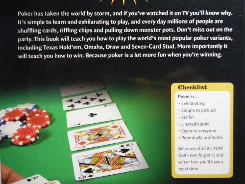How to Play and Win at Poker - Softcover - Dave Woods