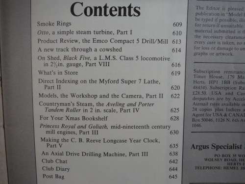 Model Engineer Magazine - 7-20 December 1984