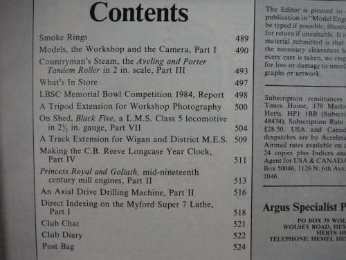 Model Engineer Magazine - 2-15 November 1984