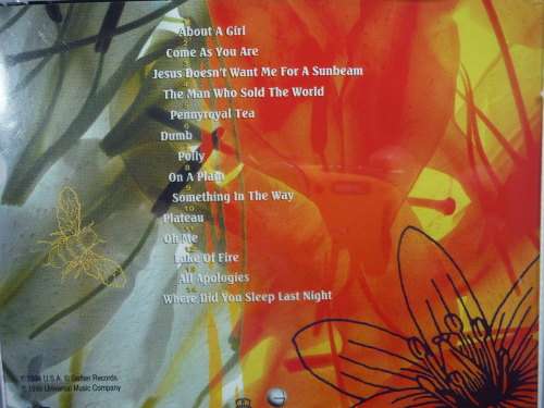 Nirvana : Unplugged in New York - CD