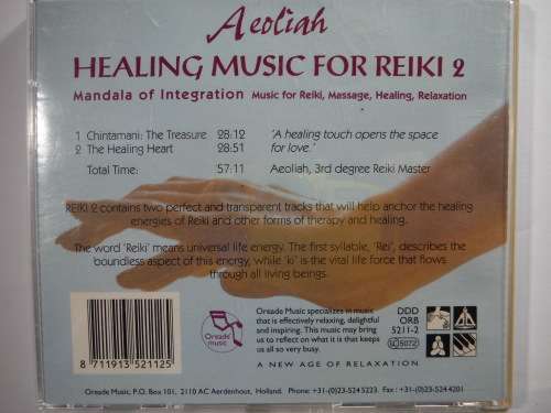 Healing Music for Reiki 1 and 2 - CD
