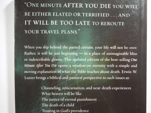 One Minute After You Die - Erwin W. Lutzer