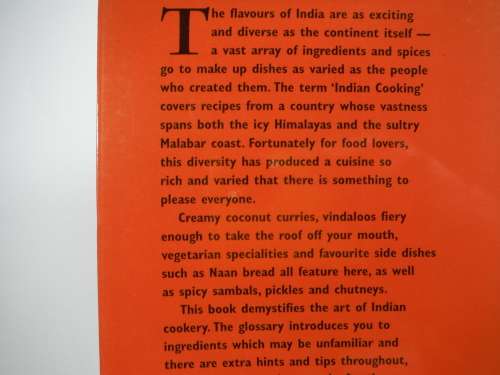 Indian Cookery : Bay Cookery Collection - Softcover