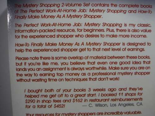 Mystery Shopping : 2 Volumes in One Book - Paperback - Melanie R. Jordan