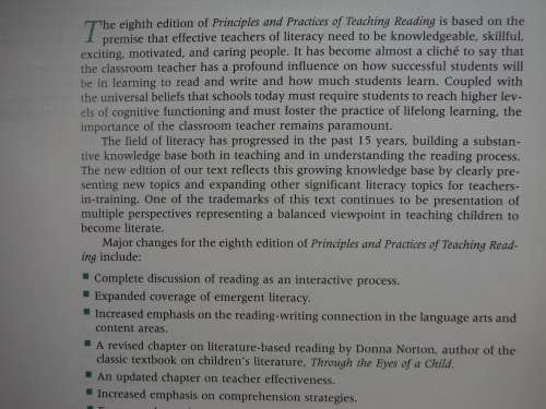 Principles and Practices of Teaching Reading : 8th Edition - Arthur W. Heilman