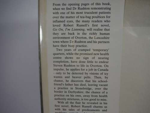 While You`re Here, Doctor - Hardcover - Robert Russell - 1985