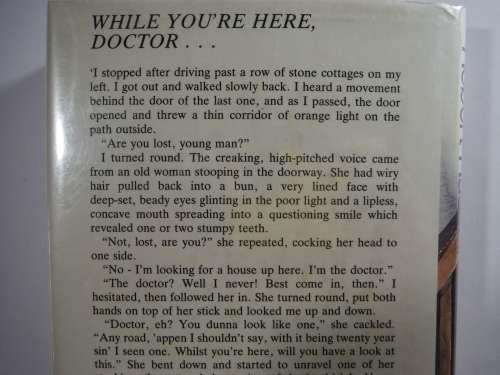 While You`re Here, Doctor - Hardcover - Robert Russell - 1985