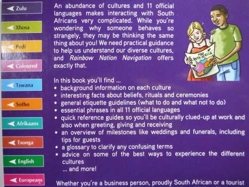 Rainbow Nation Navigation : A Practical Guide to South African Cultures - Paperback