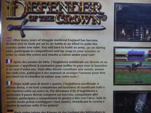 Defender of the Crown - PC CD-ROM