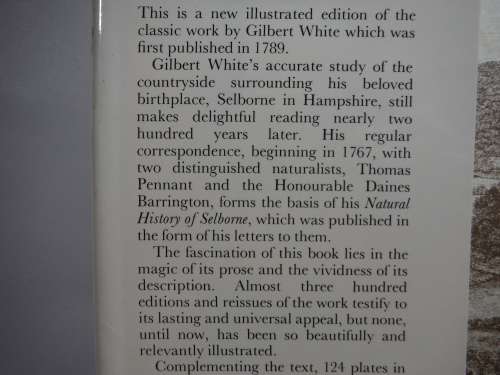 The Illustrated Natural History of Selborne - Hardcover - Gilbert White