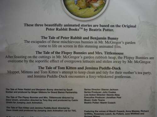 Beatrix Potter : The World of Peter Rabbit and Friends - DVD