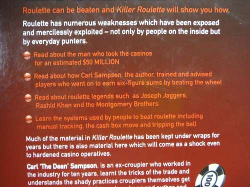 Killer Roulette : How to Beat the Unbeatable - Softcover - Carl Sampson