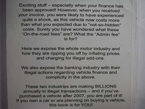 Eff You Very Much : How You Are Screwed by Dealerships and Banks When Buying a Car