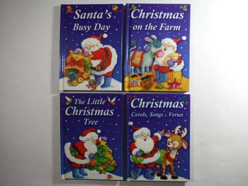 A Lot of 4 Christmas Books for Kids - Hardcover