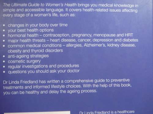 Ultimate Guide to Women`s Health - Dr Linda Friedland