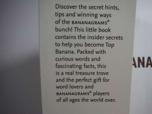 Bananagrams Secrets : The Inside Track on Becoming Top Banana