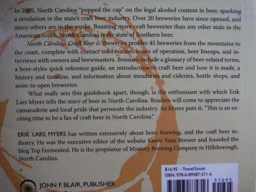 North Carolina Craft Beer and Breweries - Erik Lars Myers