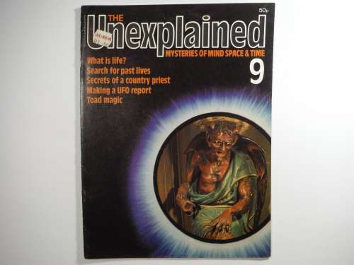The Unexplained : Mysteries of Mind Space and Time - Retro Magazine 1980`s - Issue #9