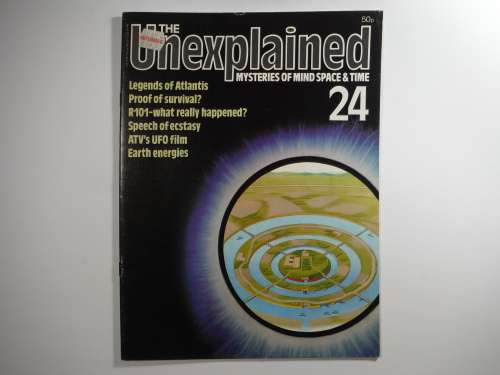 The Unexplained : Mysteries of Mind Space and Time - Retro Magazine 1980`s - Issue #24