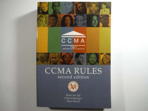 CCMA Rules : Second Edition - Brian van Zyl - 2005