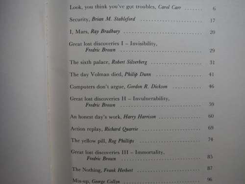Weekend Book of Science Fiction - Compiled by Stuart Gendall - 1981