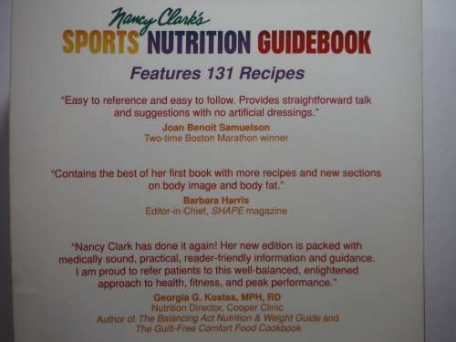 Nancy Clark`s Sports Nutrition Guidebook - Updated, Expanded Second Edition