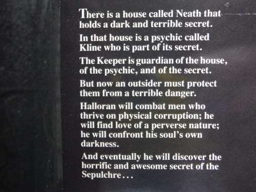 Sepulchre - Paperback Horror - James Herbert