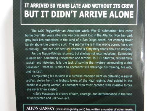 A Ship Possessed - Paperback Thriller - Alton Gansky