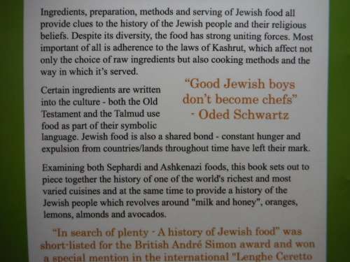 In Search of Plenty : A History of Jewish Food - Paperback - Oded Schwartz