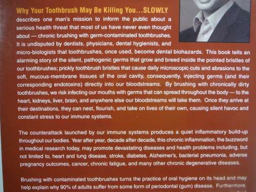 Why Your Toothbrush May Be Killing You...Slowly - Paperback - James Song