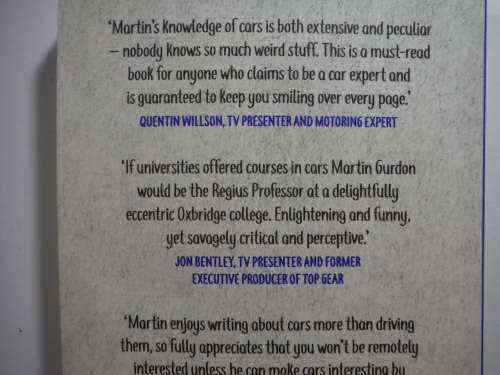 Bluffer`s Guide to Cars - Paperback - Martin Gurdon