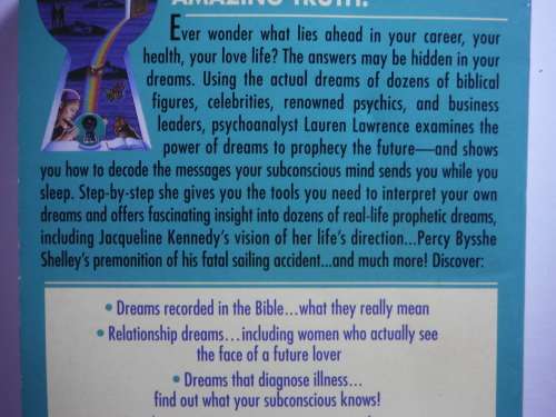 Dream Keys for the Future : Unlocking the Secrets of Your Destiny - Lauren Lawrence