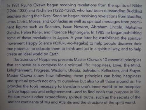 The Science of Happiness - Paperback - Ryuho Okawa