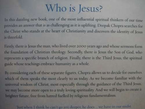 The Third Jesus - Paperback - Deepak Chopra