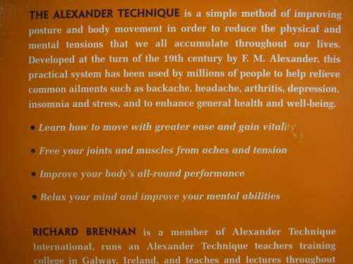 Alexander Technique : An Introductory Guide to Natural Poise for Health and Well-Being