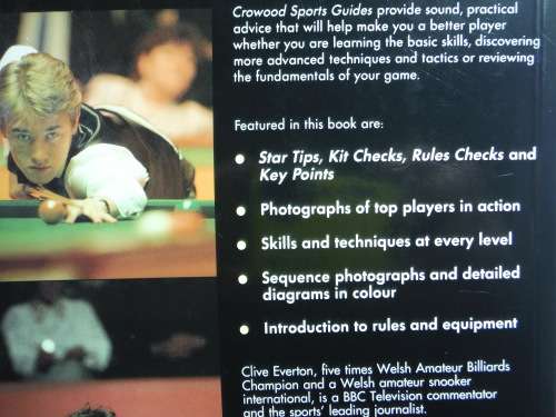 Snooker and Billiards : Technique/Tactics/Training - Clive Everton