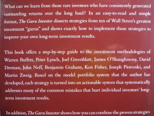 The Guru Investor - Hardcover - John P. Reese