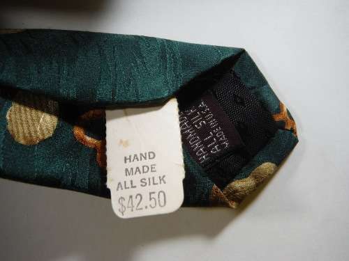 Beer and Snacks Novelty Tie - Handmade All Silk - Made in USA