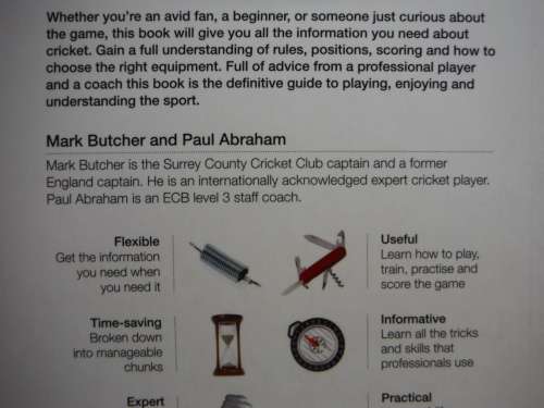Learn to Play Cricket - Paperback - Mark Butcher and Paul Abraham