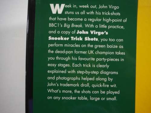 John Virgo`s Snooker Trick Shots