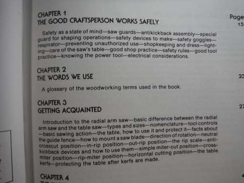 The Magic of Your Radial Arm Saw - Hardcover - R.J. De Cristoforo
