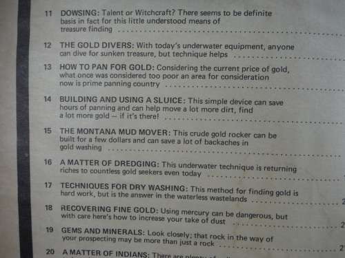Treasure Hunter`s Digest : How and Where to Find Hidden Treasure - Jack Lewis - Vintage Softcover