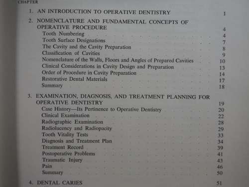Principles and Practice of Operative Dentistry - Gerald T. Charbeneau - 1975 Edition