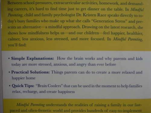 Mindful Parenting - Paperback - Kristen Race, Ph.D.